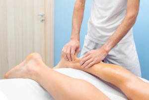 physiotherapy treatment for an Achilles tendon injury